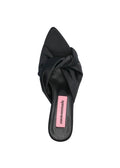 Alia Satin Heel Black