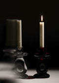 Damo Candle Holder Clear