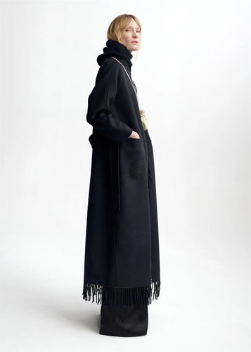 Deborah Wool Coat Black