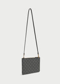 Ivy Clutch Light Charcoal