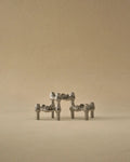 Stoff Nagel Lysestake Quist Brushed Chrome