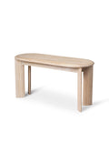 Bevel Bench | White Oiled Oak