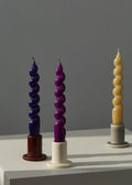 Tube Small Candleholder Lysestake | Light Grey