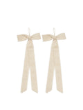 Bow Decoration- Natural - Small - Set of 2