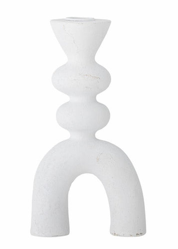 Syra Candle Holder White