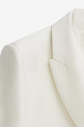 Refined Blazer White