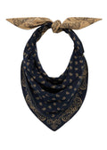 The Wild Rag Navy & Caramel