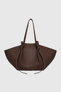 Large Mochi Espresso Pebble Grained Leather