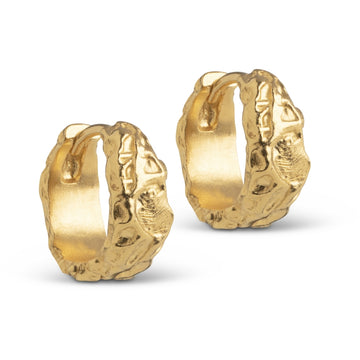 Nela Øredobber Gold