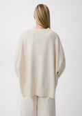 Frame Oversized Sweater Eggwhite