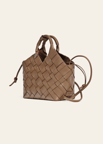 Misu Taupe Shoulder Bag