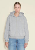 Holzweiler W Regular Zip Hoodie Grey