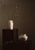 Tereo Round Vase Off-white Speckle