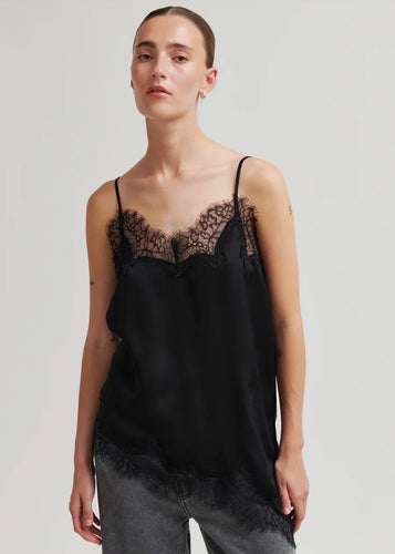 Lacia Strap Top Black