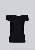 Abelena Cotton Top Black