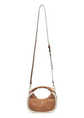 Noella Shearling Bag Chestnut