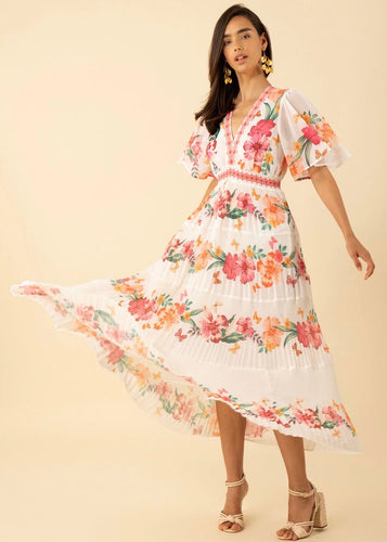 Angie Chiffon Maxi Dress