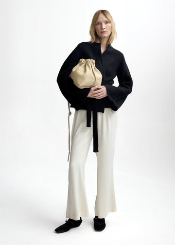 Lila Mohair Cardigan Black