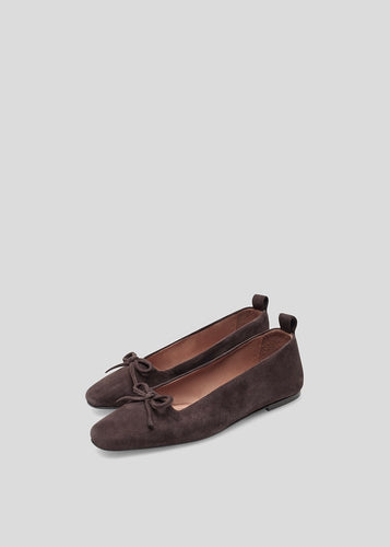 Alda Bow Ballerina Rich Brown