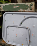 Skiers Large Tray