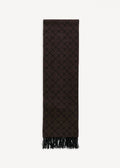 Ortega Cashmere-Blend Dark Mahogany