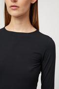 Modal Longsleeve Top Jet Black