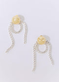 Chain Loop Earrings Gold & Silver