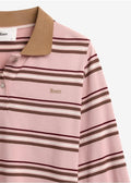 Iben Grit Pique Sweater Blush Stripe