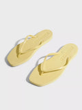 Tapered Flip Flops Mellow Yellow