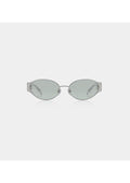 Bella Solbrille Silver Crystal