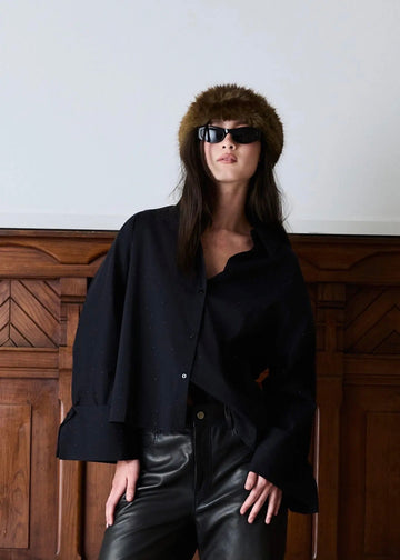 Atari Embellish Shirt Black