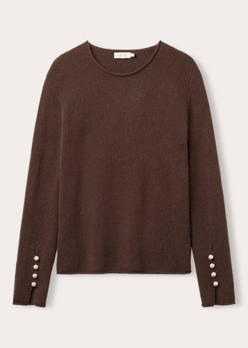 Abbelone Mocha Cashmere Genser