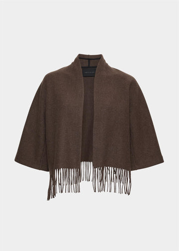 Keyla Lambswool Jacket Brown