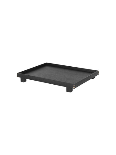 Bon Wooden Tray Large | Black Stained Oak