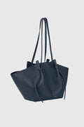 Large Mochi Midnight Pebble Grained Leather