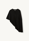 Breanna Asymmetric Top Black