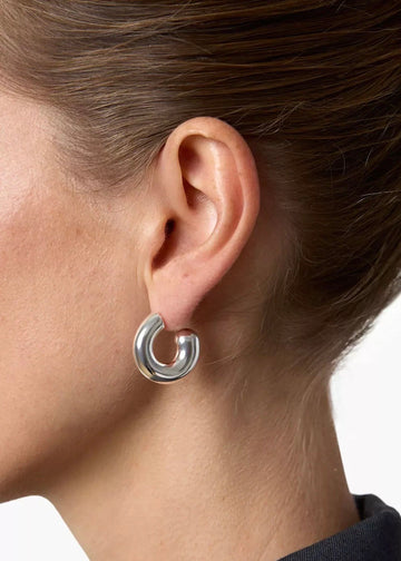 The Rose Earrings Silver