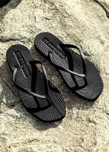 Tapered Flip Flop Black