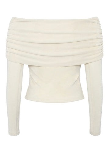 Turn Up Top Viscose Cream