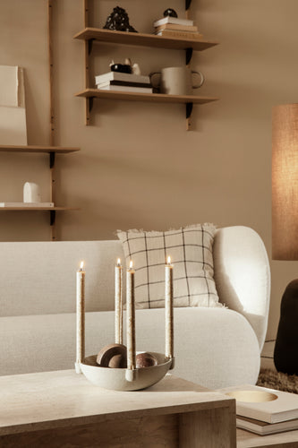 Bowl Candle Holder Large Ceramic