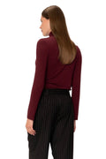 Alcor Top Burgundy