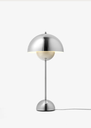 Flowerpot VP3 Bordlampe | Chrome-Plated