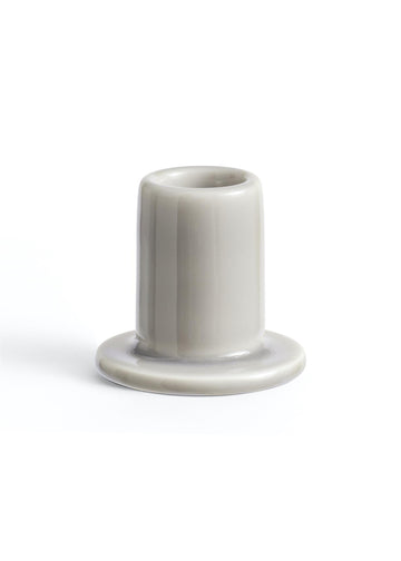 Tube Small Candleholder Lysestake | Light Grey