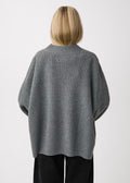 Frame Oversized Sweater Grey Camo