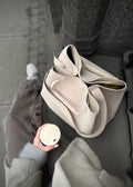 Sac Large Suede Sand