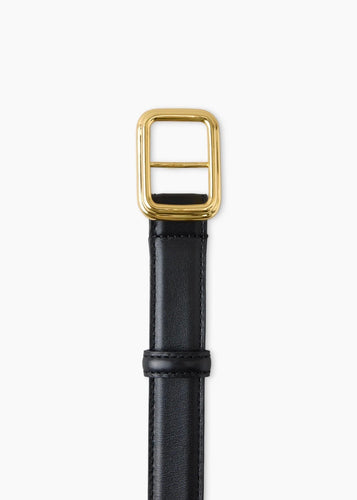 The Georgia Wide Belt Black
