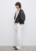 Short Reversible Shearling Jacket