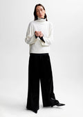 Malina Merino Turtleneck White