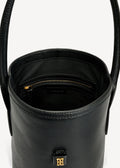 Marylle Grainy Bucket Bag Black