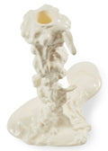 Drip Candle Holder L White